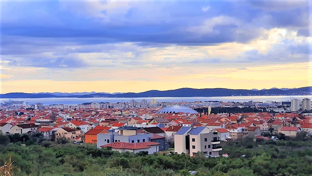 zadar pogled na Višnjik i otoke